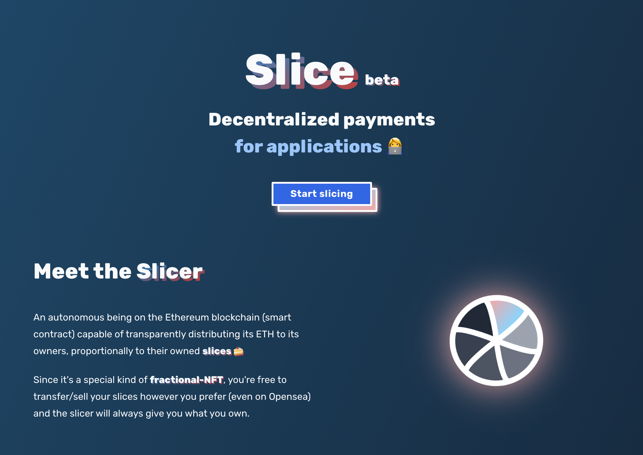 Slice beta Decentralized Payments Infrastructure For Everything 