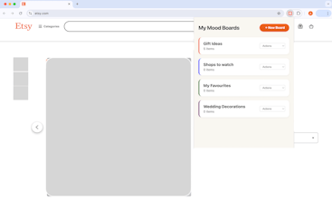 Arch: The Etsy Mood Board gallery image