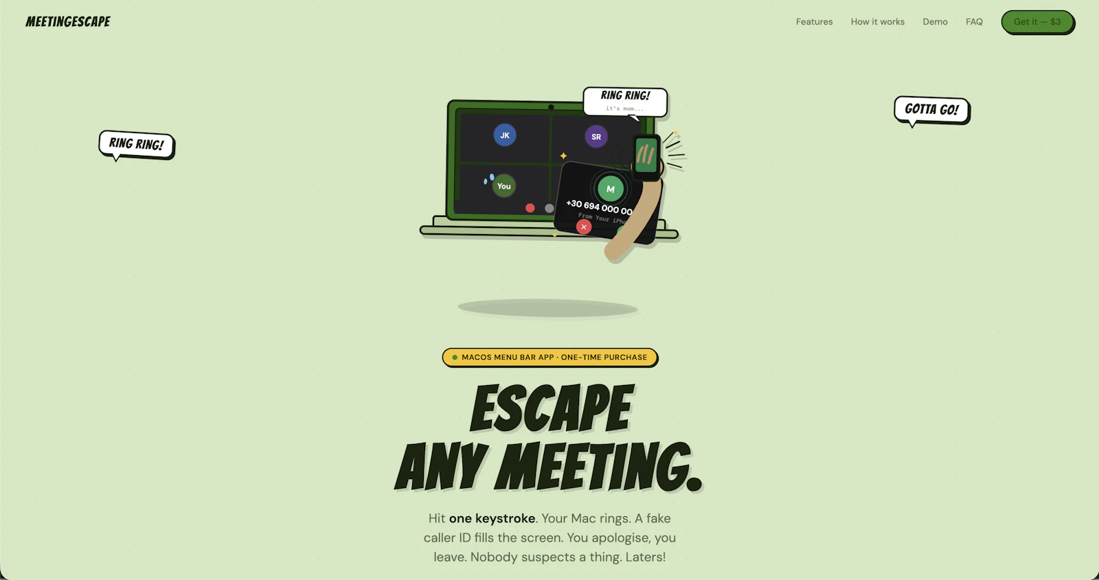 MeetingEscape screenshot 2