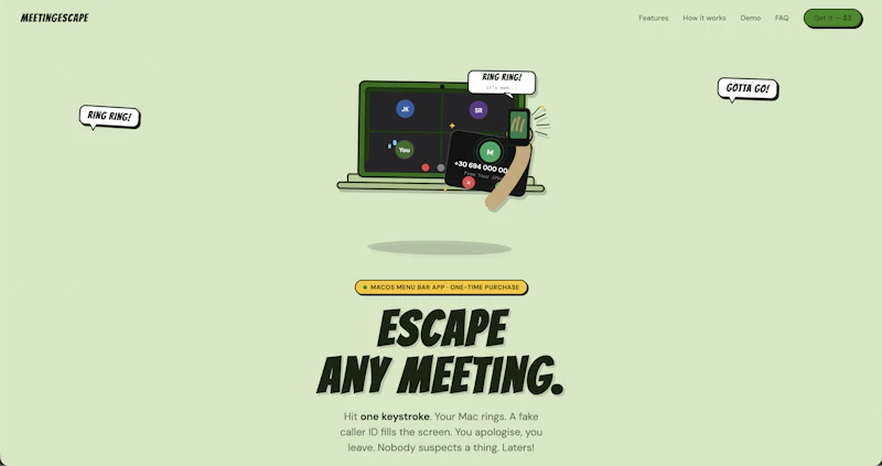MeetingEscape screenshot 2