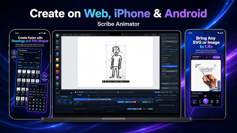 Scribe Animator: AI & Video screenshot 2