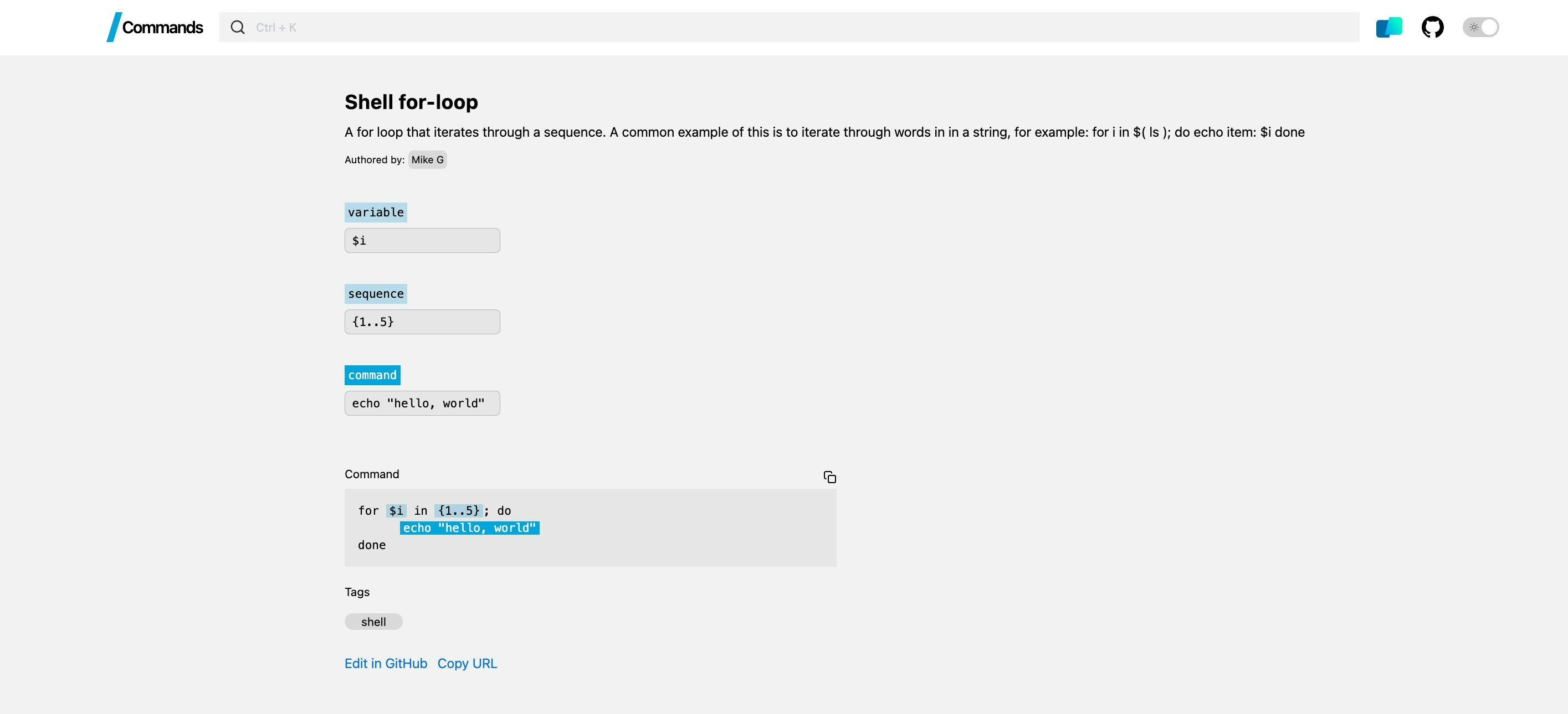 Commands.dev gallery image