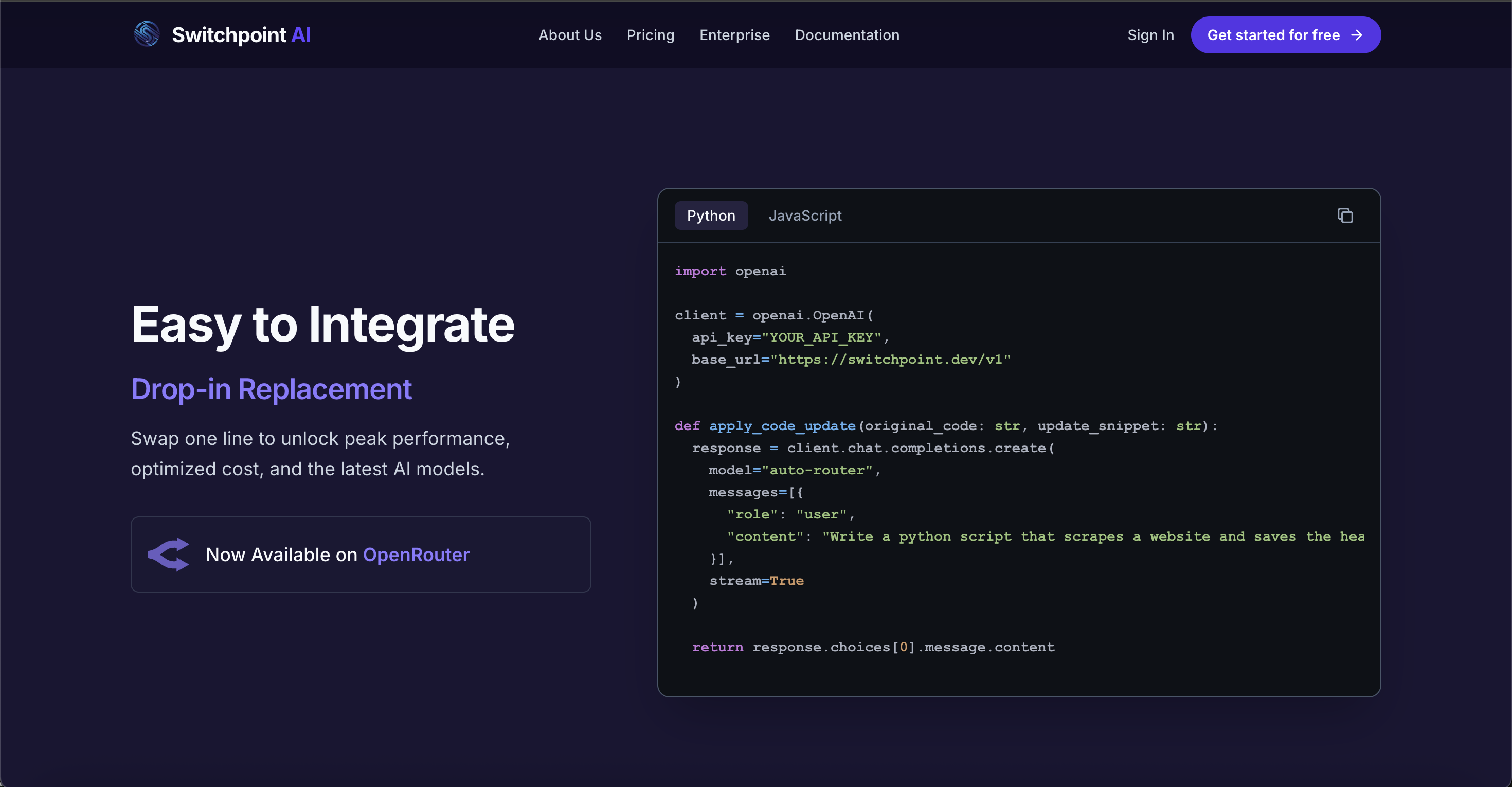 Switchpoint AI gallery image