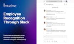 Inspirar Employee Recognitions in Slack image