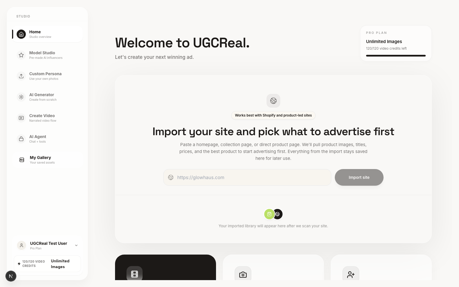 UGCReal — AI UGC That Looks Humanly Real gallery image