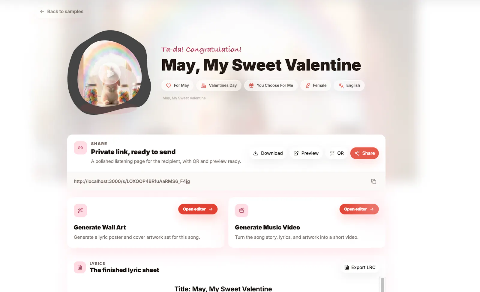 One Custom Song screenshot 3