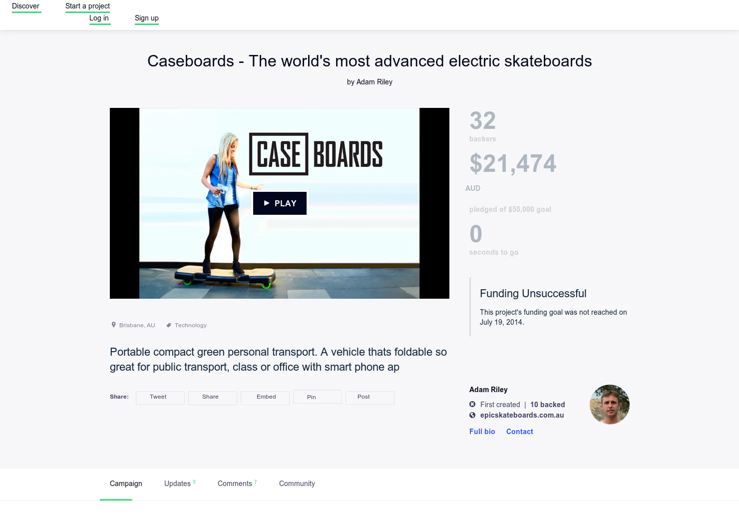 Caseboard