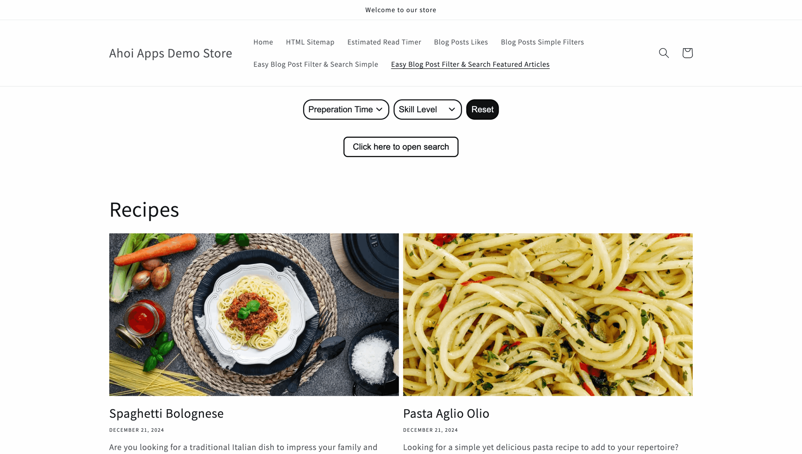 Ahoi Blog Filter & Search for Shopify - Help readers find content faster—no code needed media 2