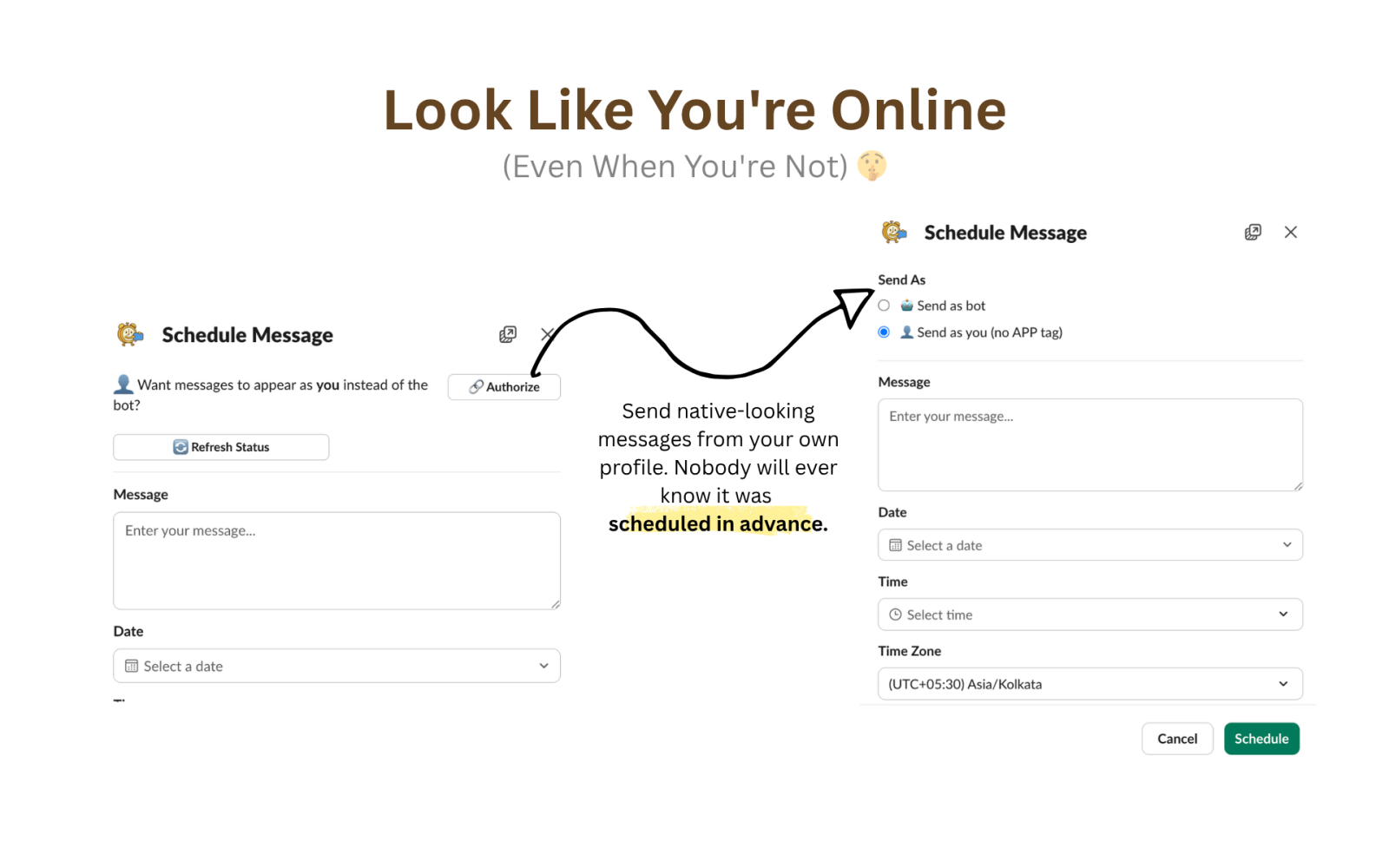 Schedule Message gallery image