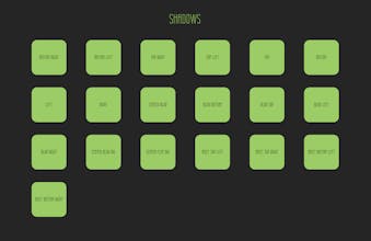 A collection of CSS hover transitions gallery image