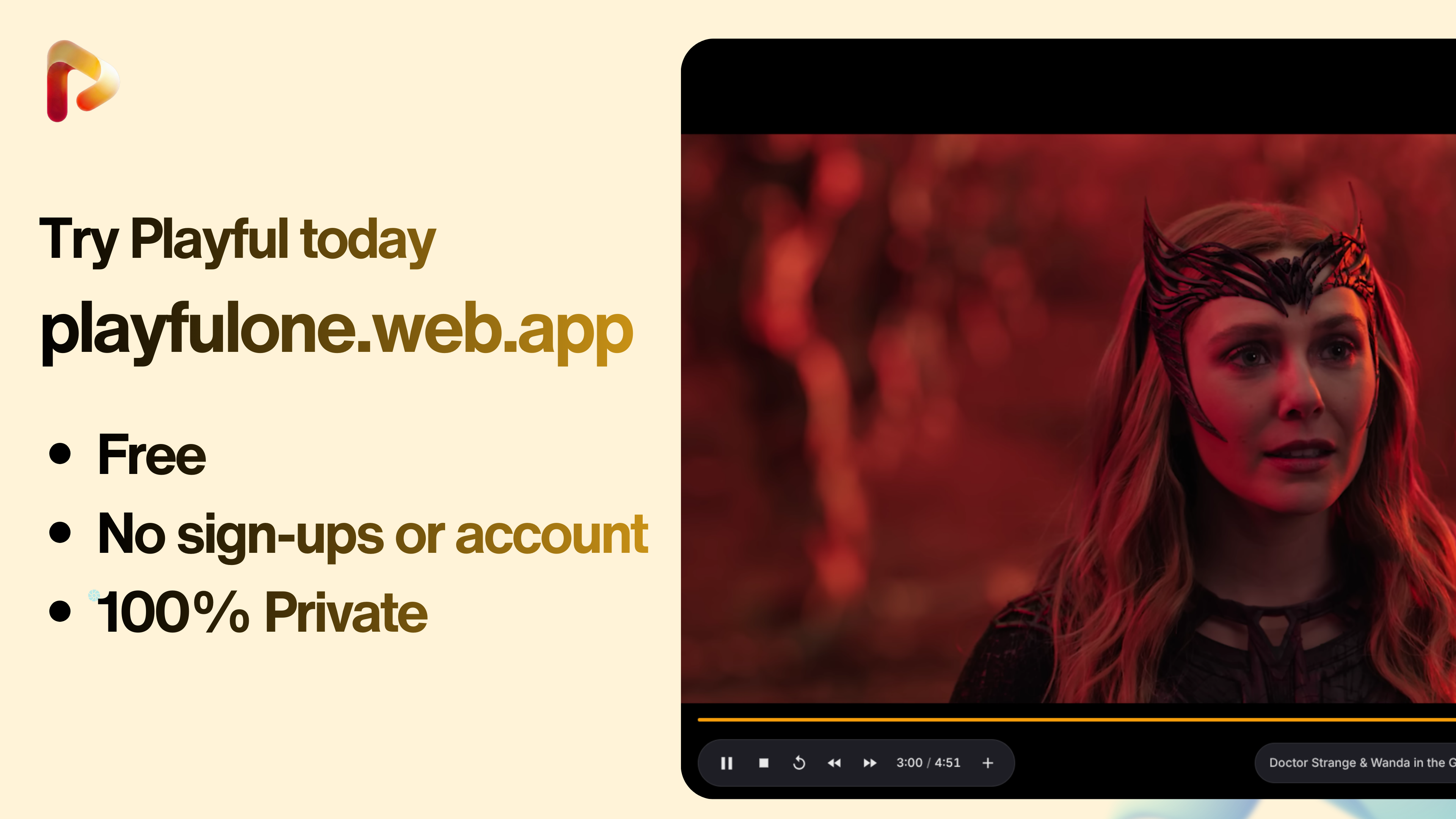 Playful - Screenshot 5 showing product features and functionality