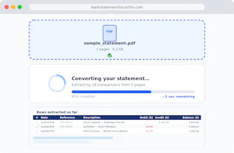 Bank Statement Converter gallery image