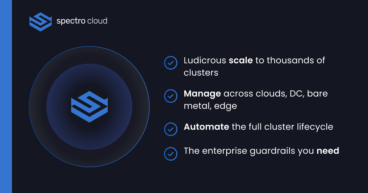 Spectro Cloud Palette - แพลตฟอร์มการจัดการ Kubernetes สำหรับการผลิตในระดับ media 3