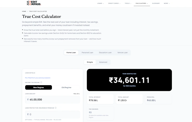 The Credit Compass screenshot 1