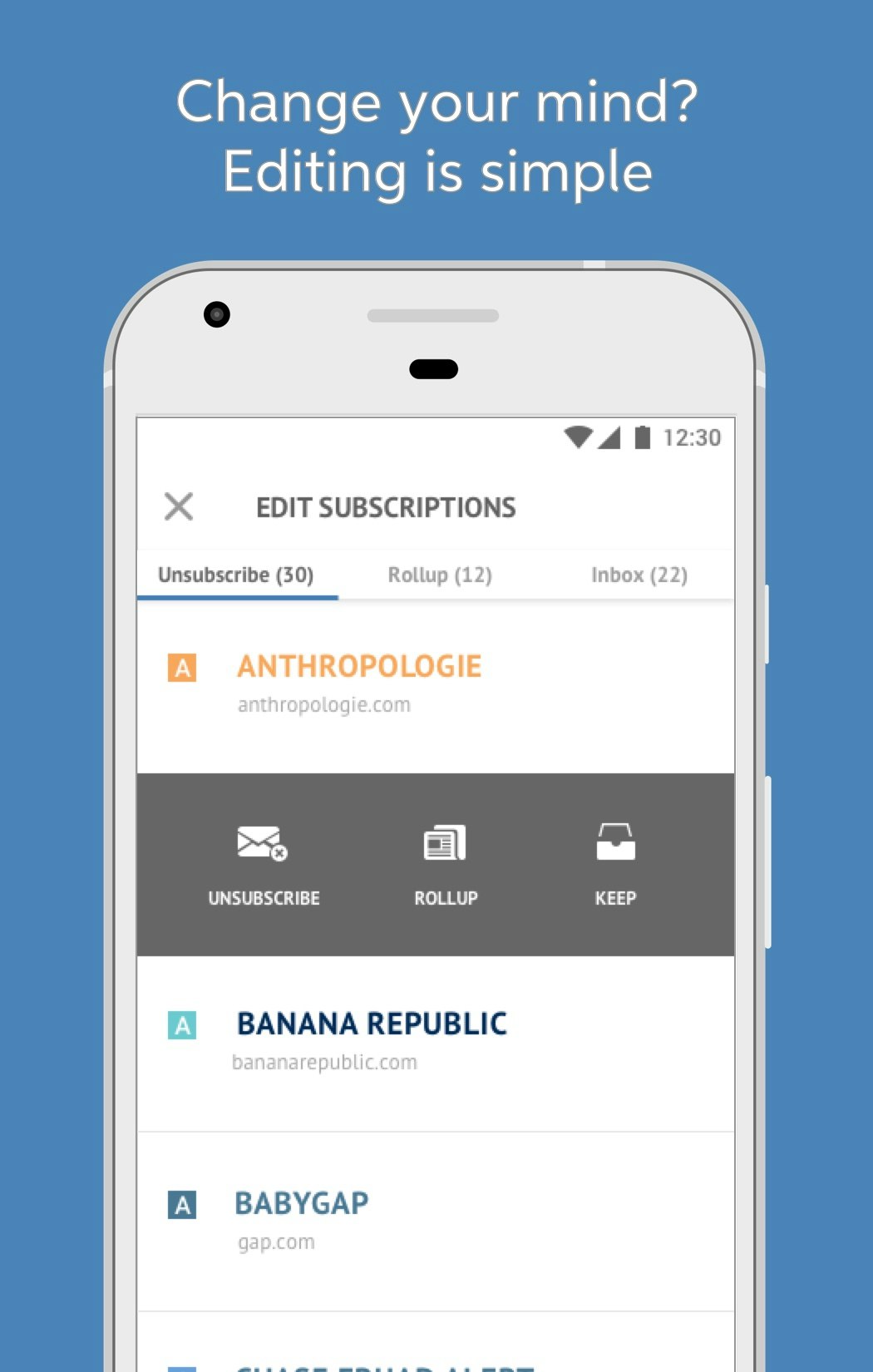 Unroll.Me for Android gallery image