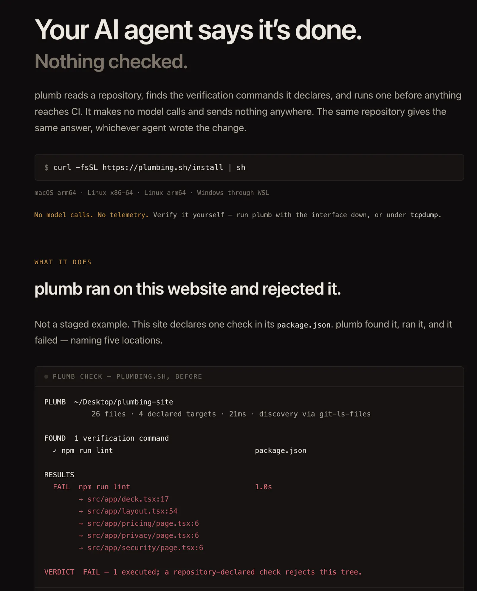Plumb screenshot 1