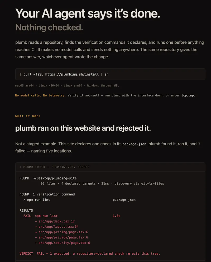 Plumb screenshot 1
