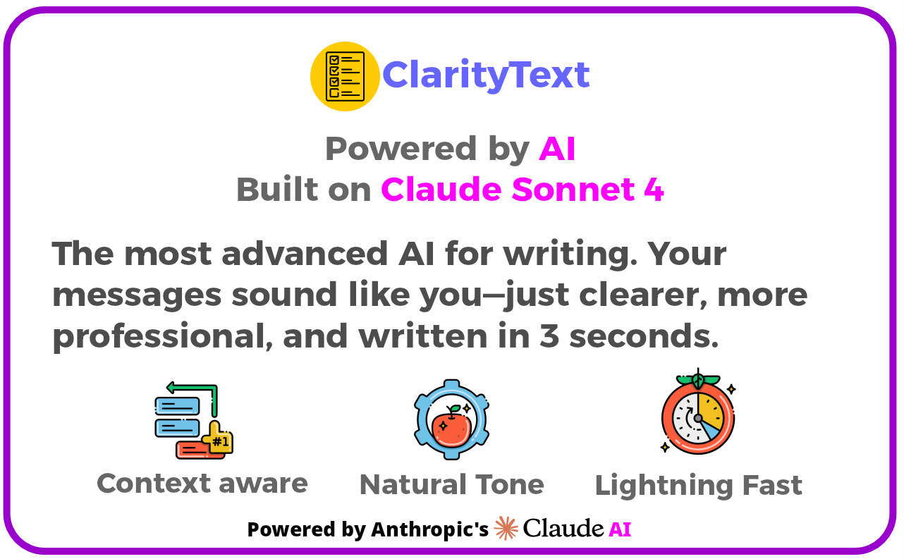 ClarityText gallery image