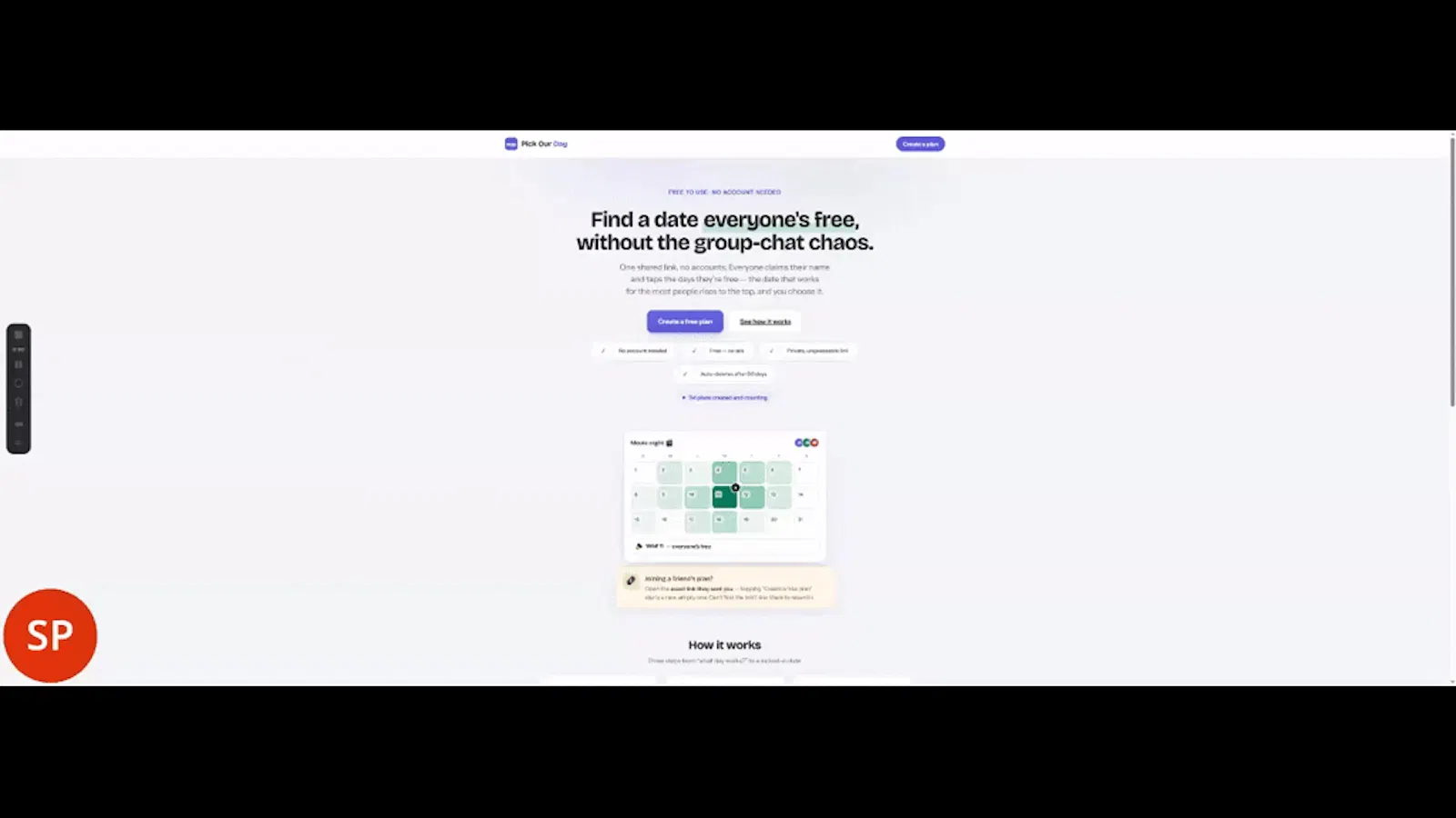 Pick Our Day screenshot 1 (video preview)