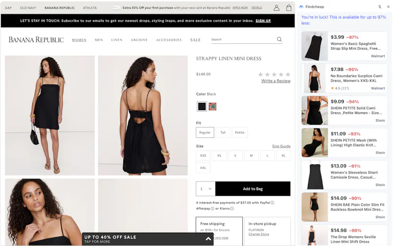 Findcheap screenshot 3