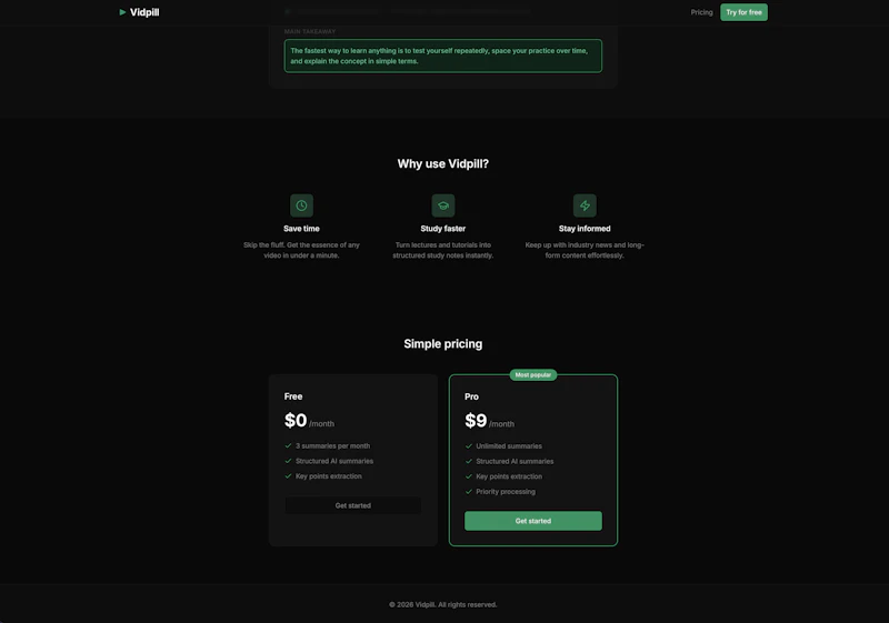 Vidpill screenshot 3
