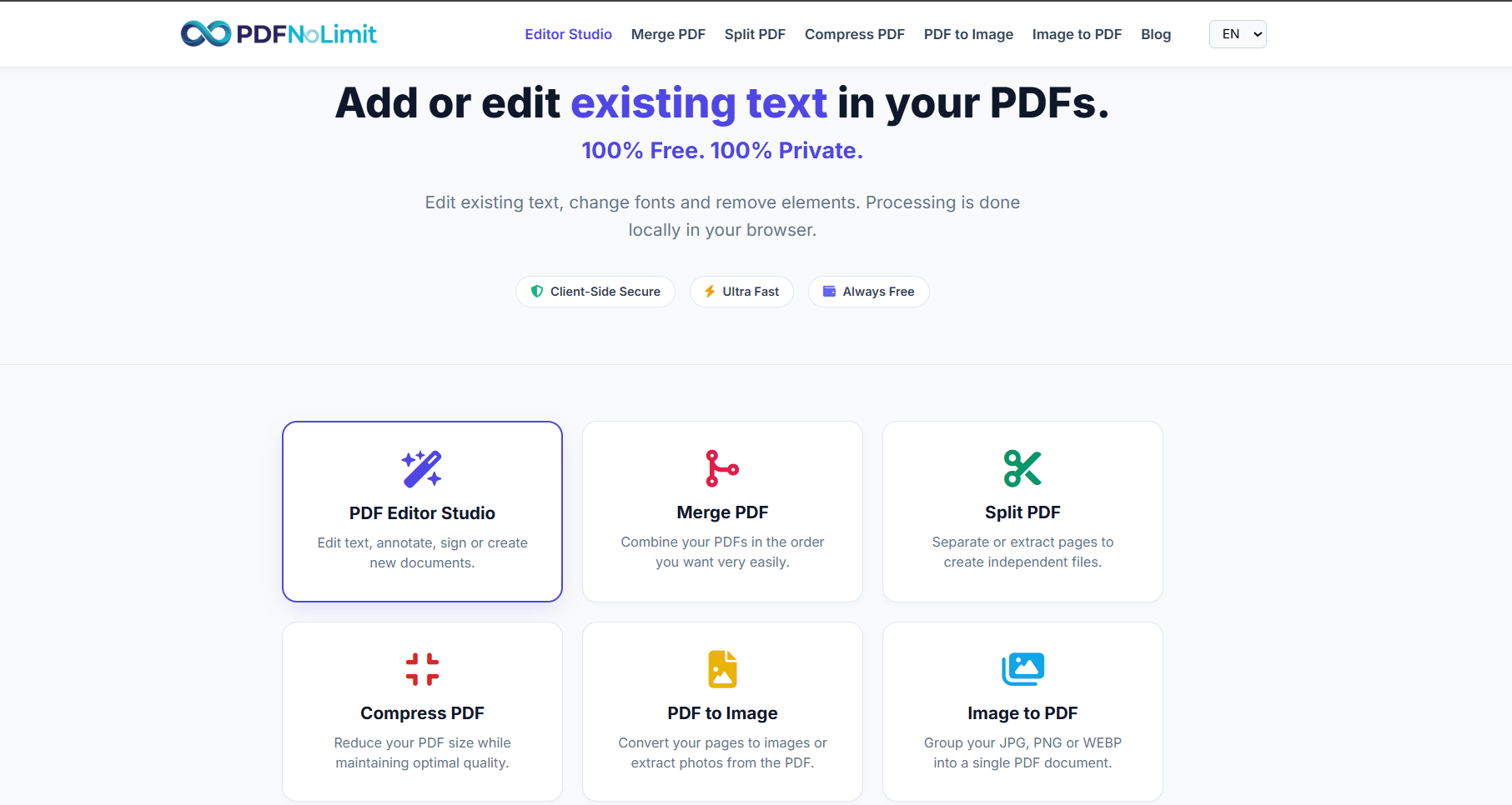 PDFNoLimit - Local PDF Editor gallery image