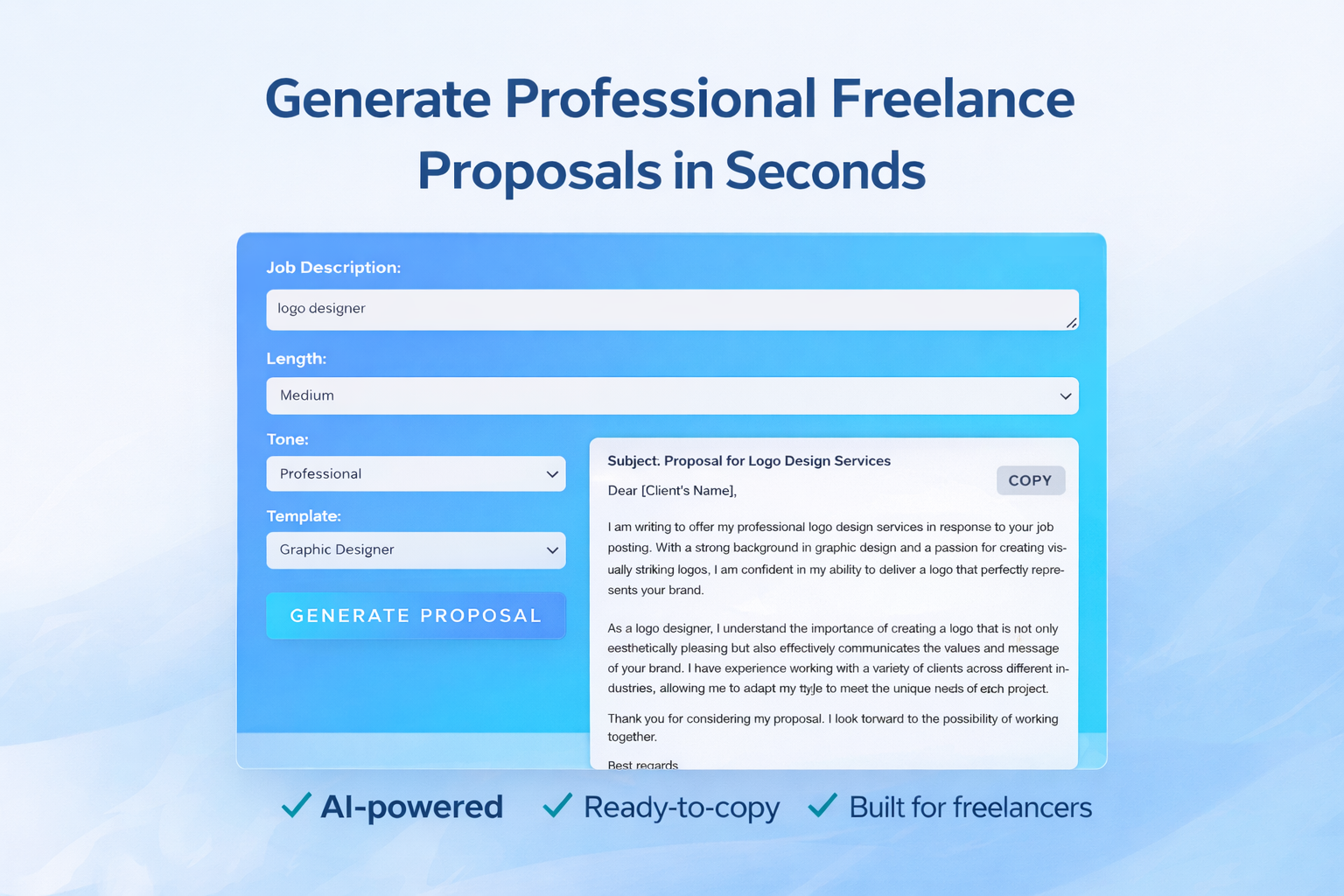 AI Proposal Generator gallery image
