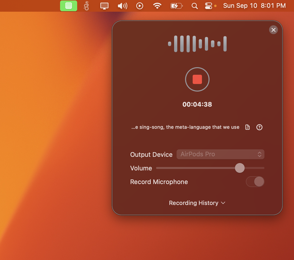 startuptile Aunetta-Effortlessly capture transcribe and analyze macOS audio.