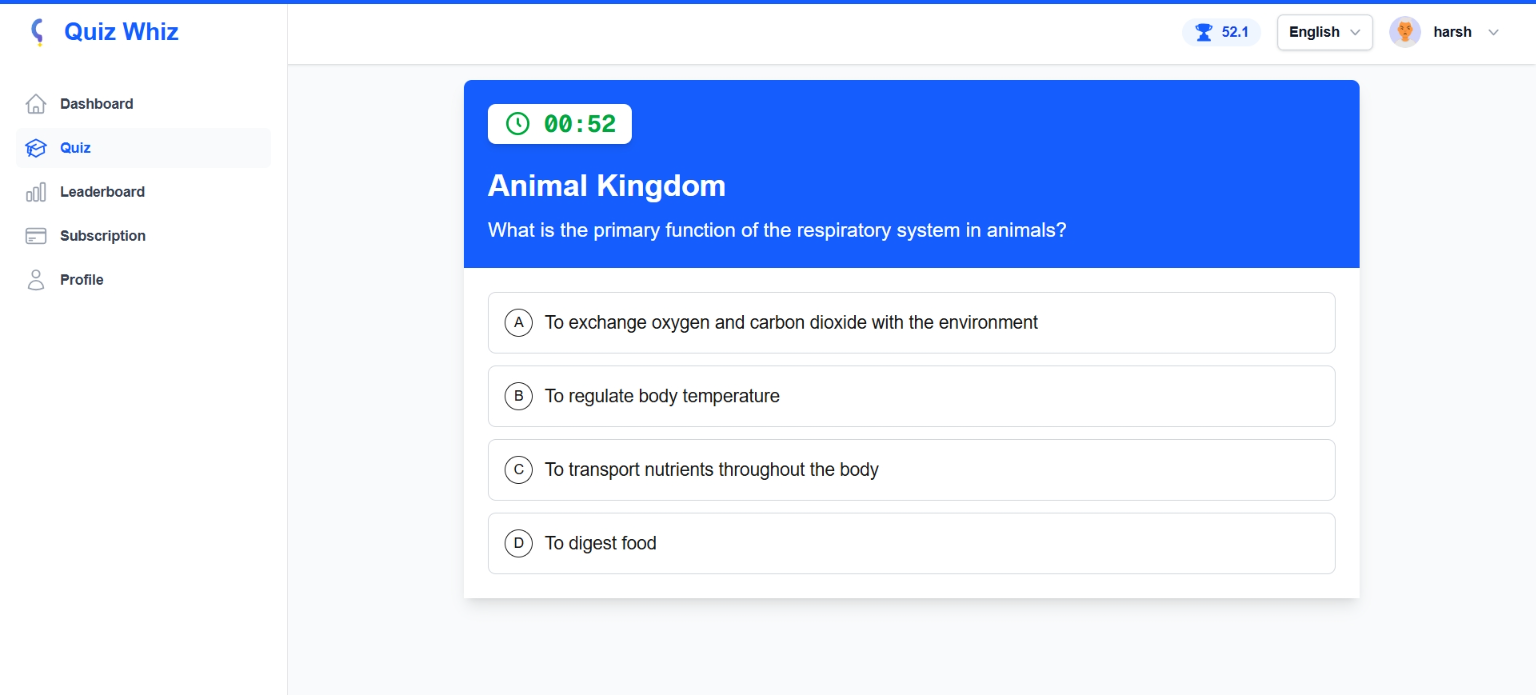 QuizWhiz gallery image