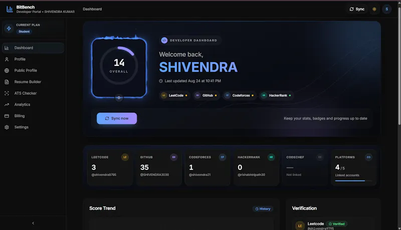BitBench by Sanixor AI screenshot 2