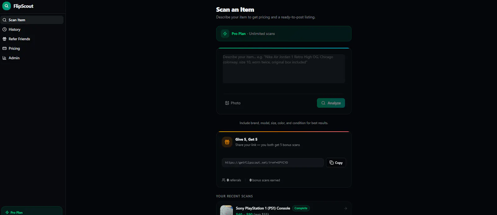 Flip Scount screenshot 2