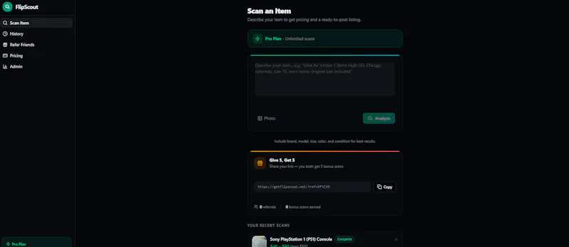 Flip Scount screenshot 2