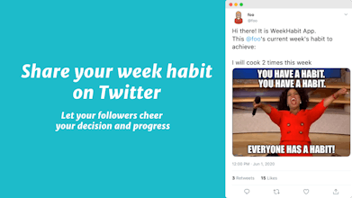 WeekHabit gallery image