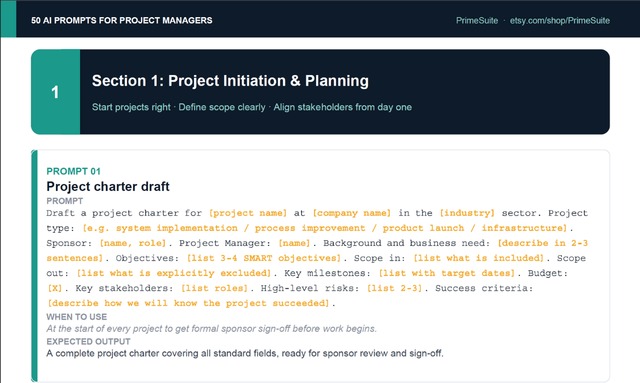 PrimeSuite AI Prompt Packs gallery image