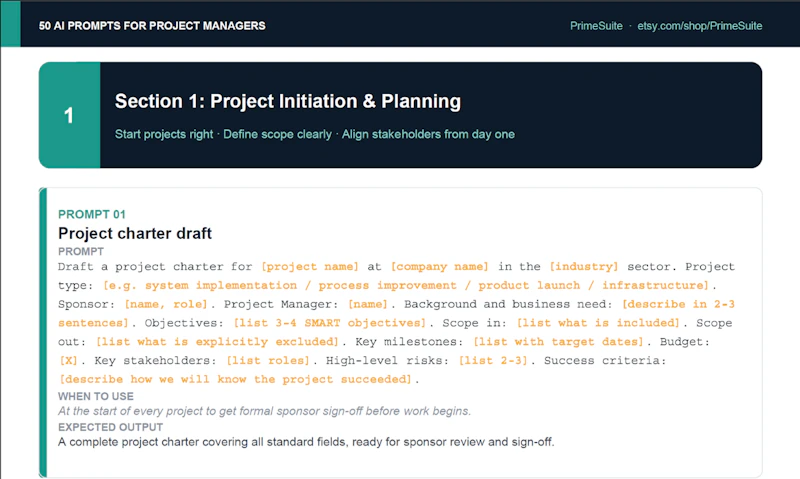 PrimeSuite AI Prompt Packs screenshot 4