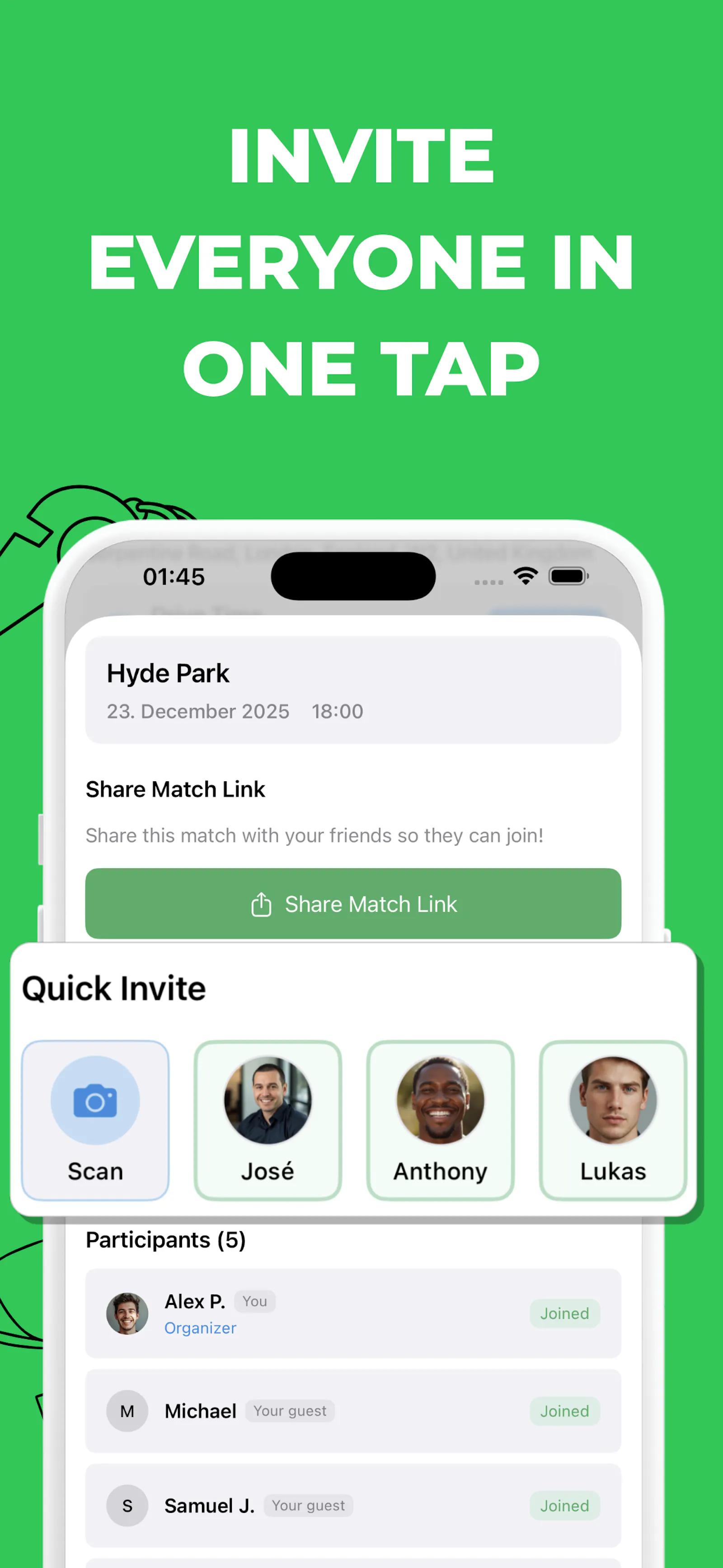 KickArrange screenshot 5
