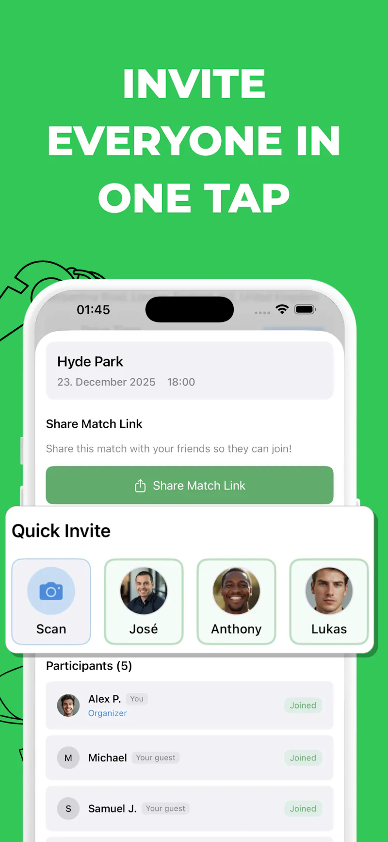 KickArrange screenshot 5