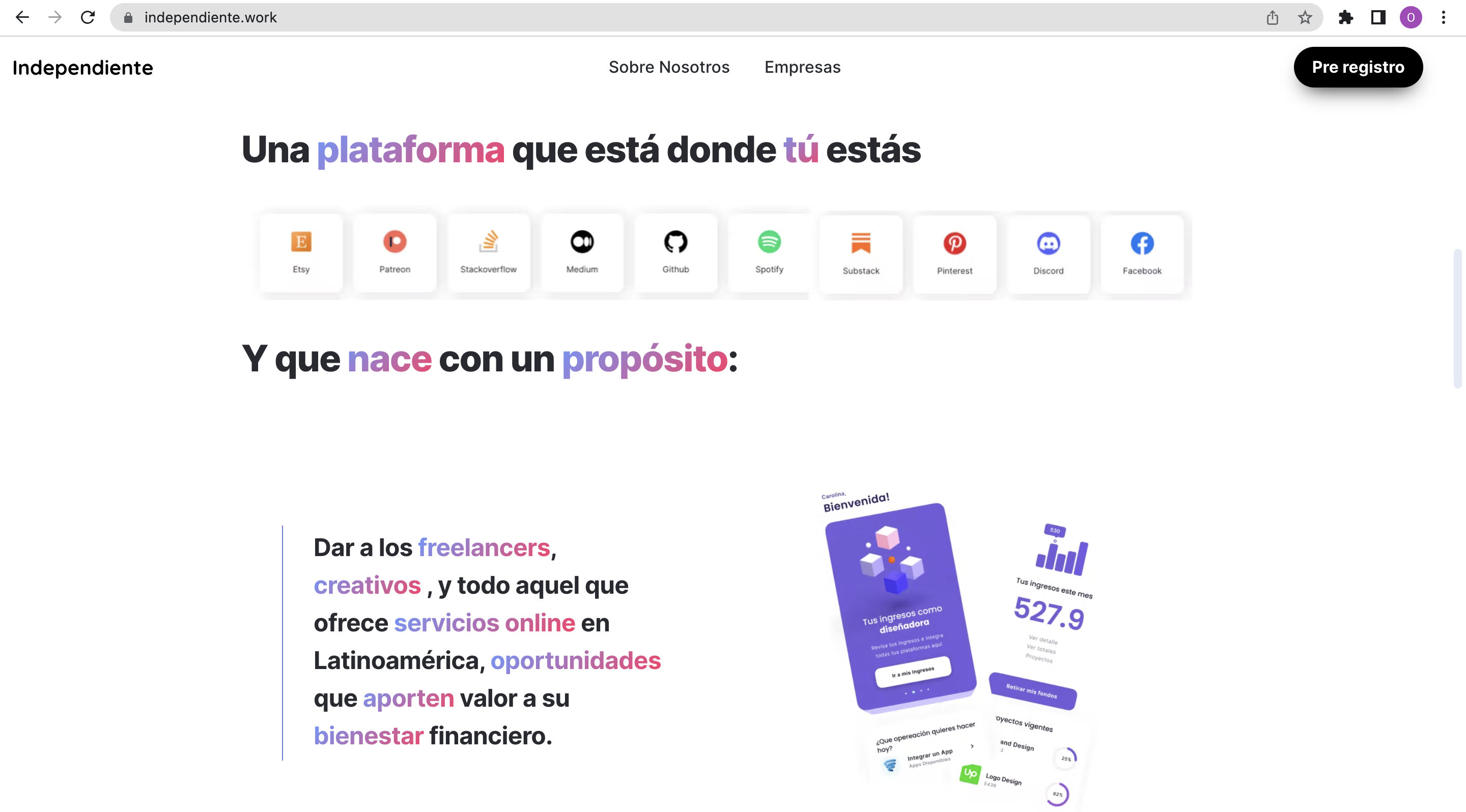 Indipendente - Niente più antidolorifici per liberi professionisti e creatori a Latam. media 2