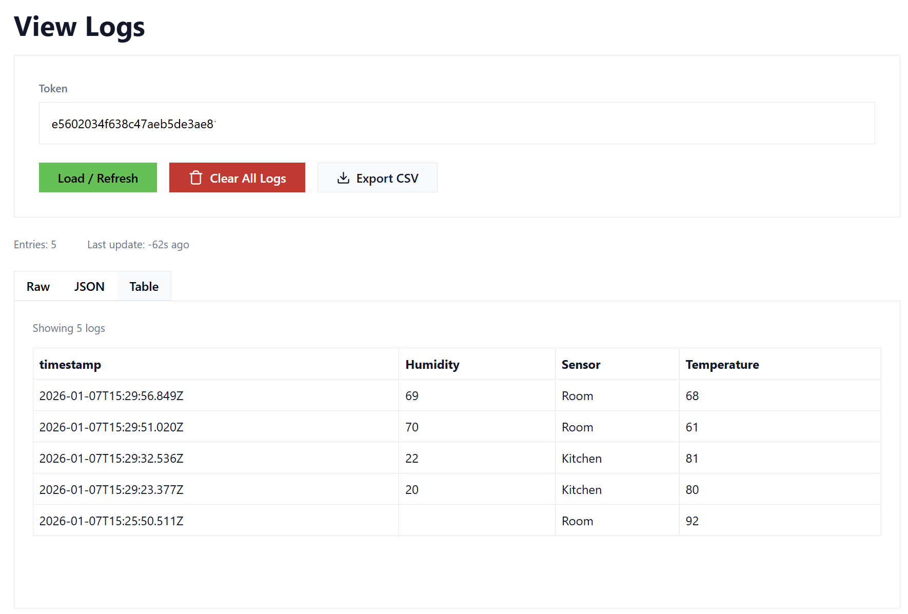 LogAPI - Screenshot 2 showing product features and functionality