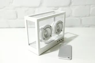 Small Transparent Speaker gallery image