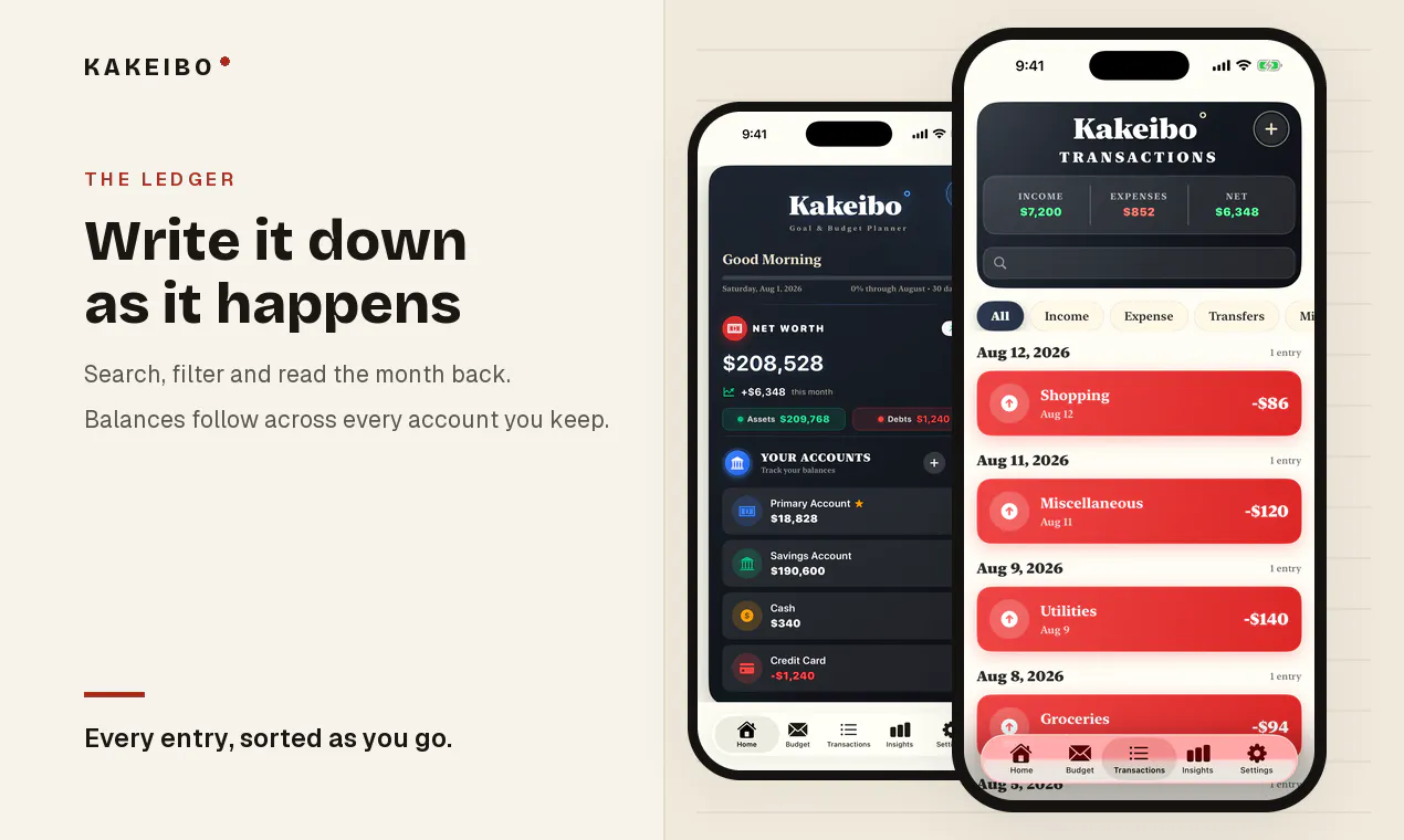 Kakeibo: Goal & Budget Planner gallery image
