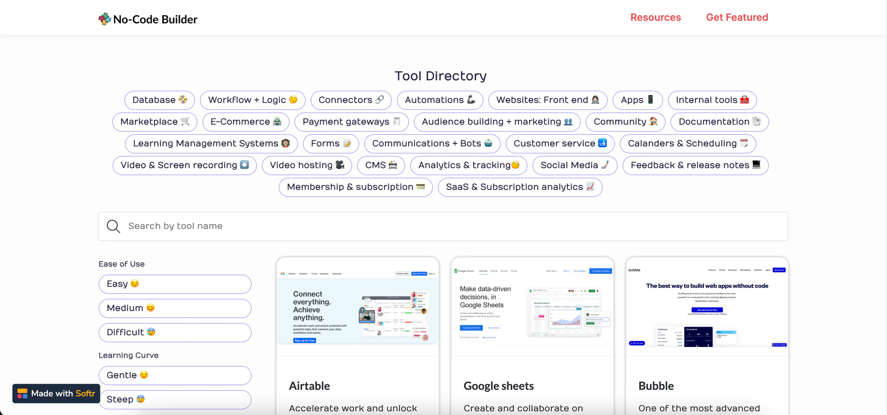 No-Code Builder: Build anything without coding | Product Hunt