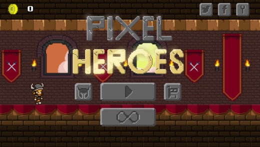 Pixel Heroes - Endless Arcade Runner gallery image
