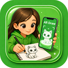 AR Sketch Draw: Trace Drawing