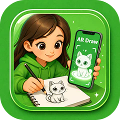 AR Sketch Draw: Trace Drawing