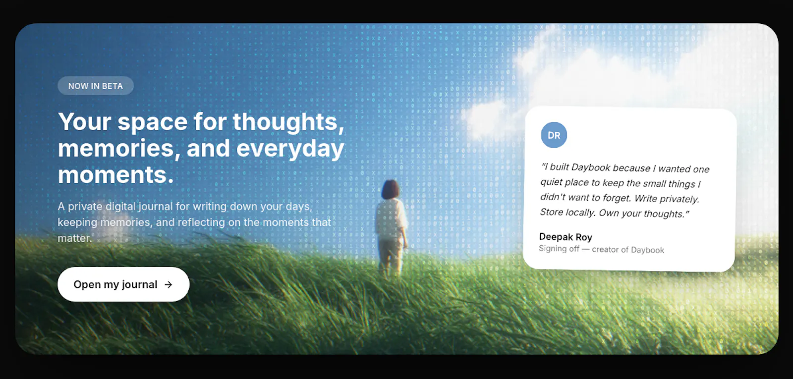 Daybook  screenshot 2