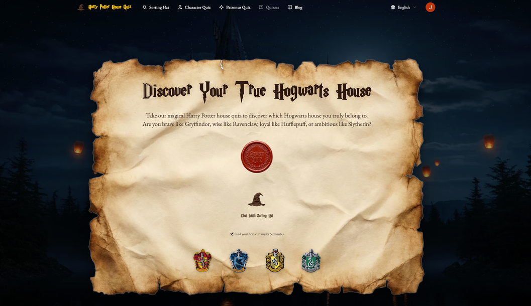 Harry Potter House Quiz gallery image