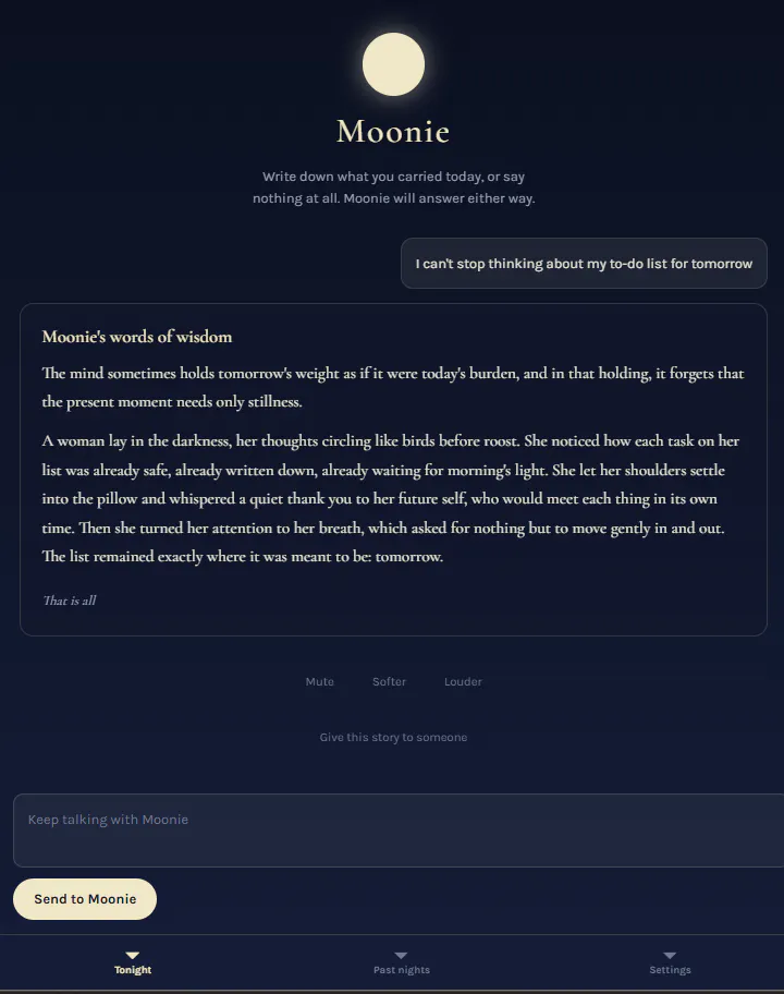 Moonie gallery image