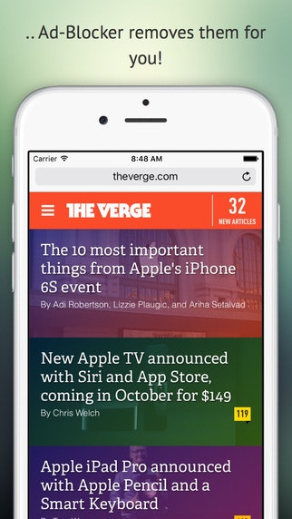 Ad-Blocker for Safari gallery image