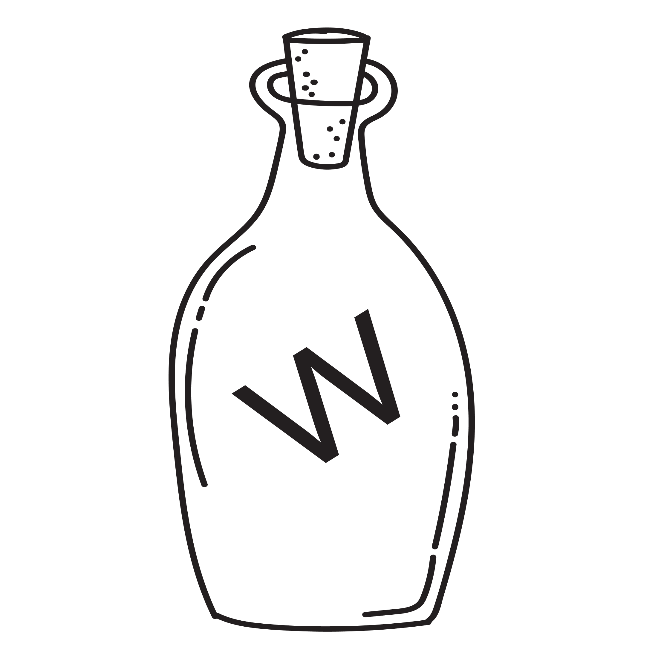Bottled Wisdom AI logo